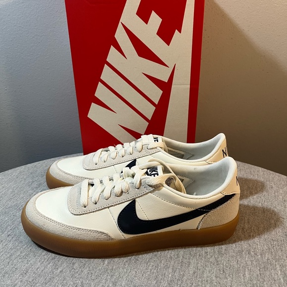 Nike Killshot 2 Sail/Oil Grey-Gum Yellow Women's Shoe Size 8.5 FZ5630-100 - Picture 1 of 11
